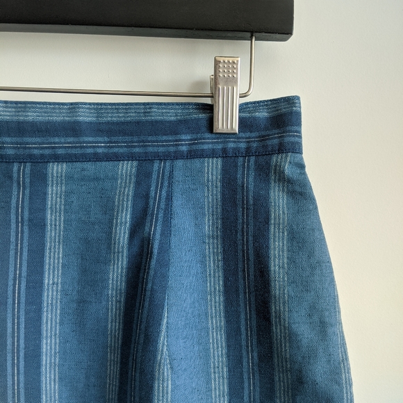 Vintage Linen Blend Skirt - Picture 3 of 4